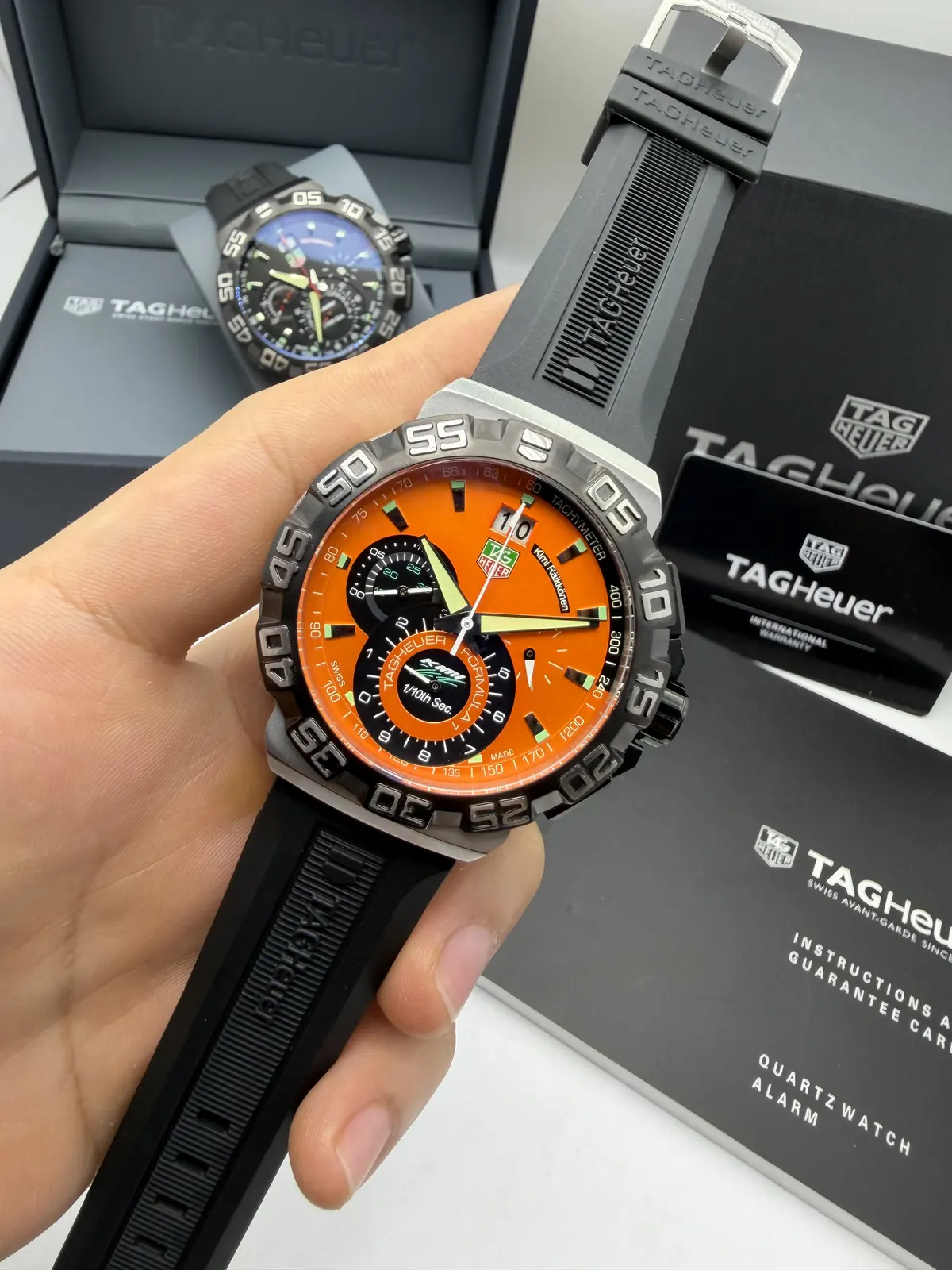 Tag Heuer Formula 1 Kimi Raikkonen Dial Laranja