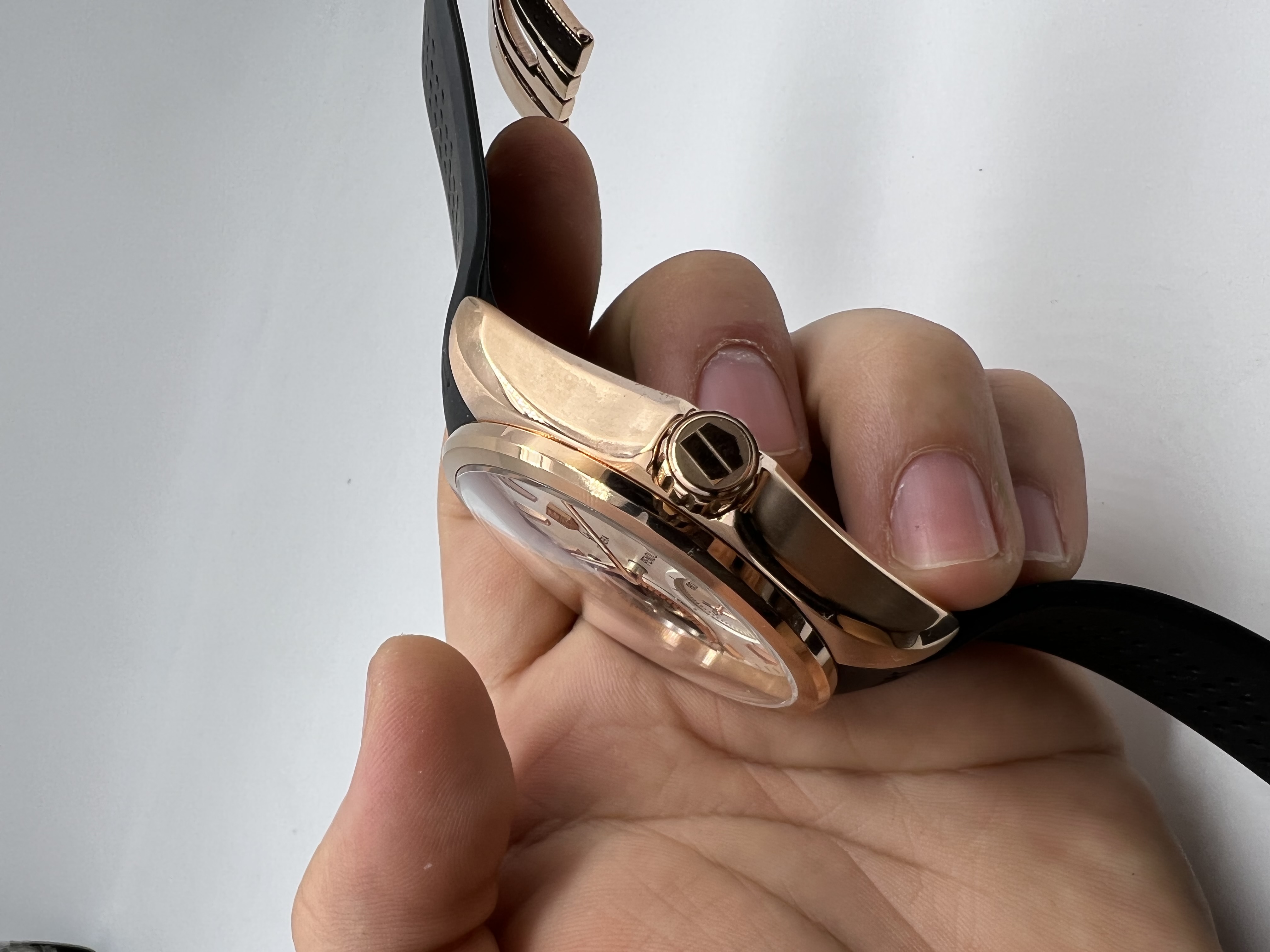 Tag Heuer Grand Carrera PENDULUM Rosê Dial Prata