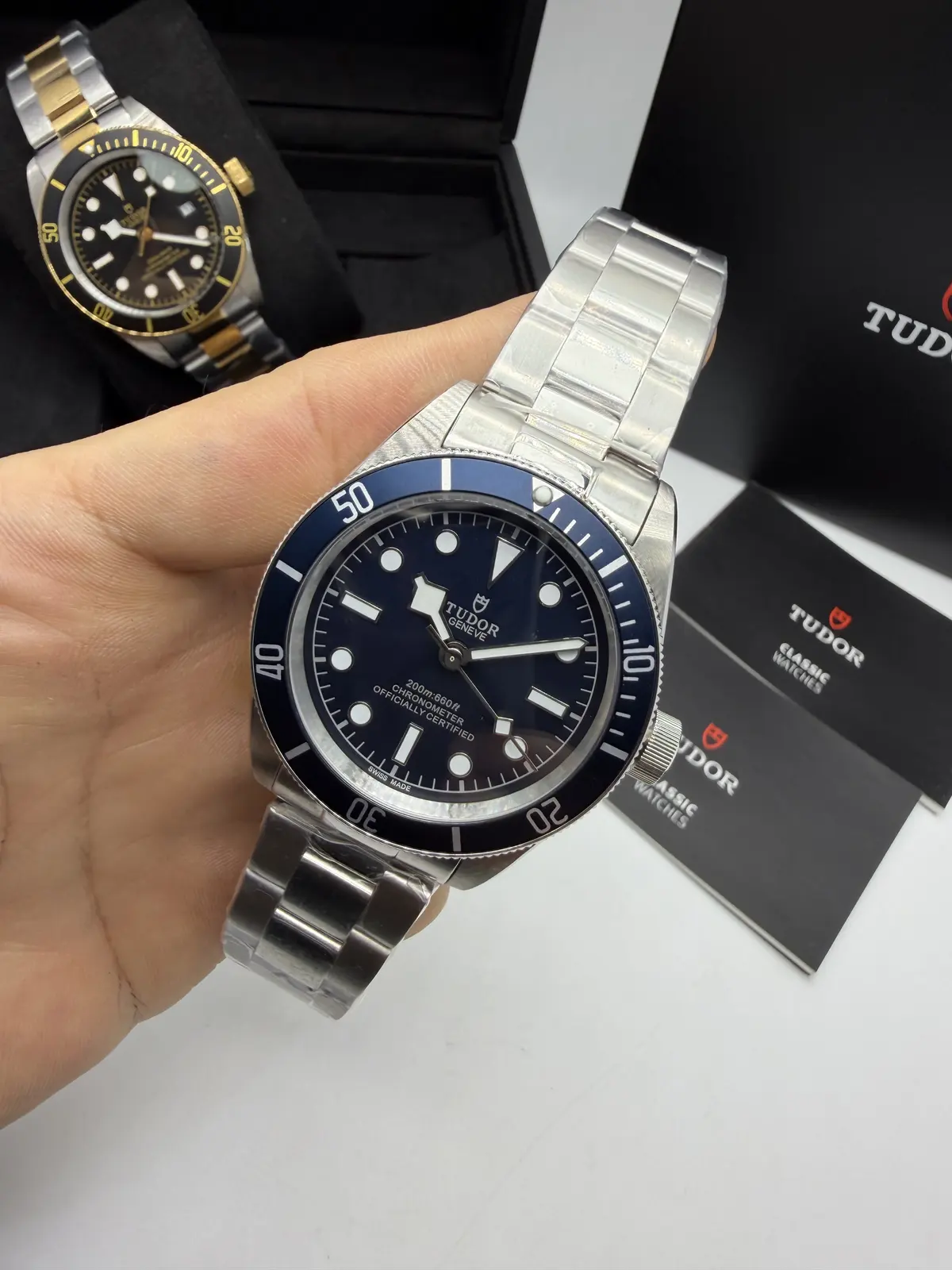 Tudor Pelagos Dial Azul aço