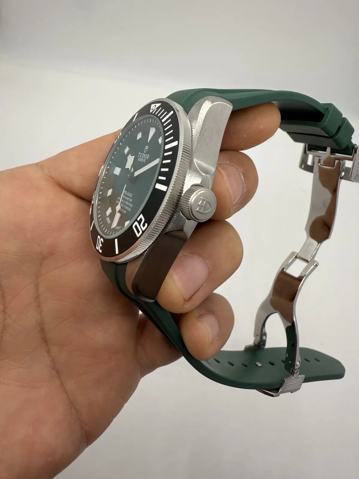 Tudor Pelagos Dial Verde Borracha